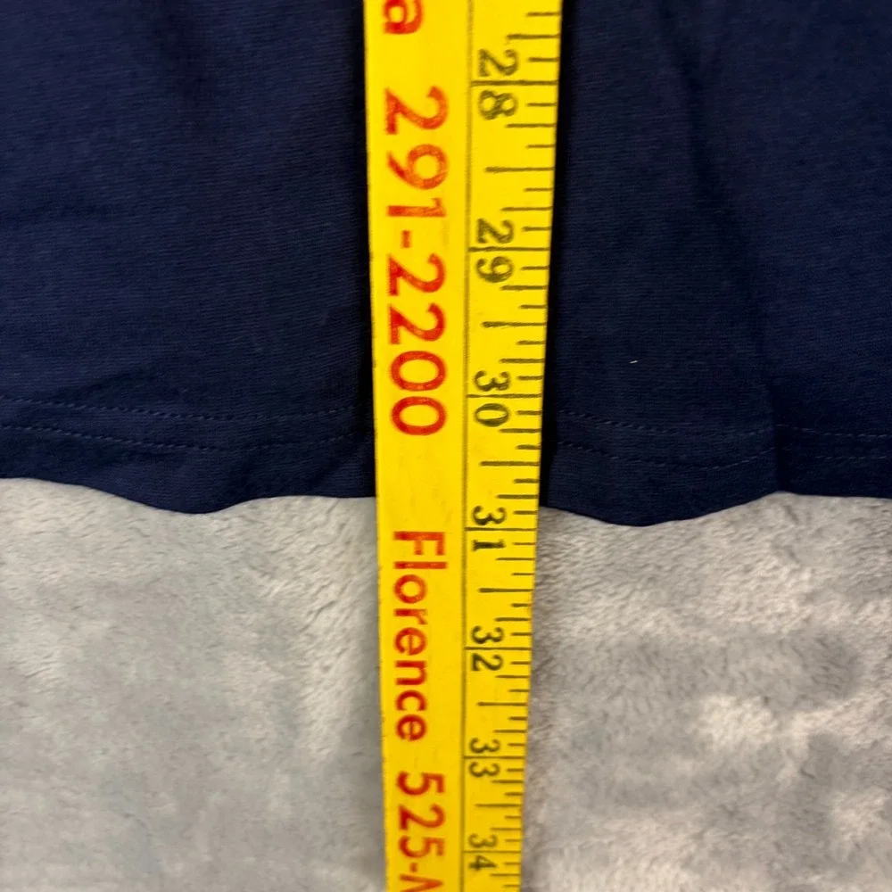 Polo Ralph Lauren Supreme Comfort Hoodie XL Navy Blue Long Sleeve Cotton T-Shirt